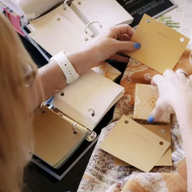 Online Brand video for Rebecca Olsen Design. Cuffe Sohn Design Salem, Oregon