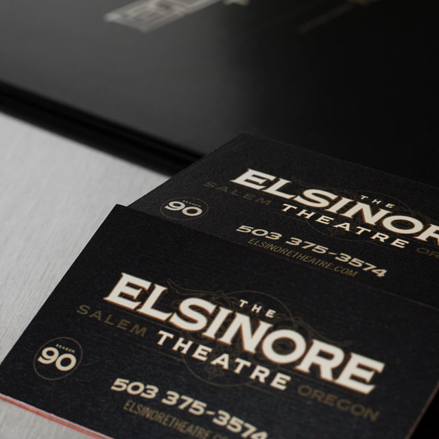 Web design for the Elsinore theatre. Cuffe Sohn Design Salem Oregon for websites and online marketing.
