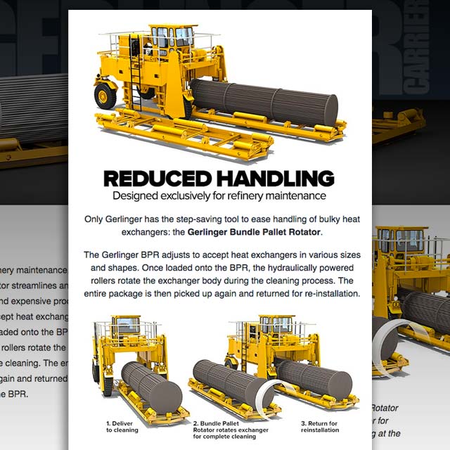 Cuffe Sohn Design online marketing, Salem Oregon for Gerlinger Carriers.