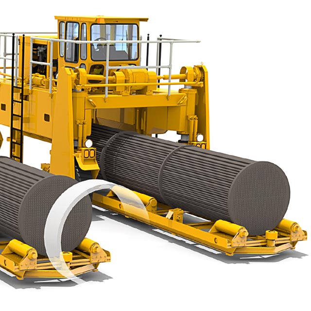 3D rendering for Gerlinger Carrier. Cuffe Sohn Design, OR