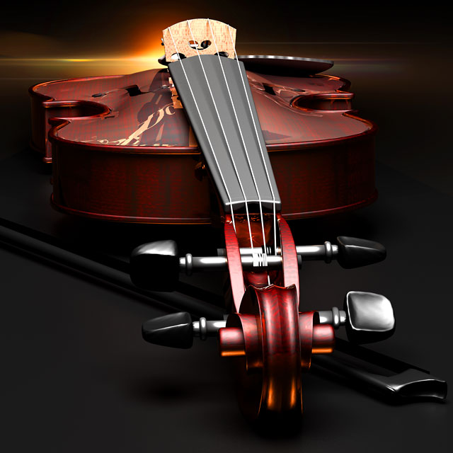 Design plus 3d illustration for the Symphony's Christmas program cover. Cuffe Sohn Design.