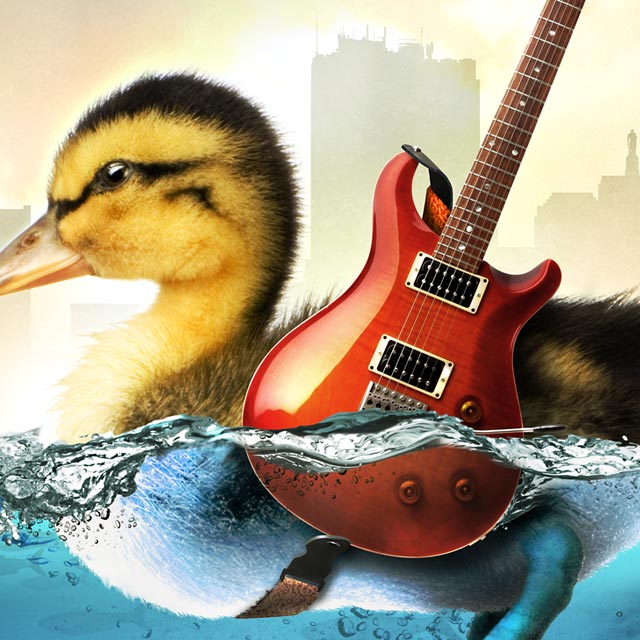 Logo design and custom illustration for River Rock Concert Series. Cuffe Sohn Design, OR