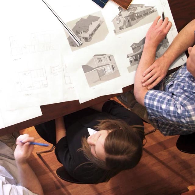 Website design for client in Corvallis, OR, Henderer Design + Build. Cuffe Sohn Design Salem, Oregon