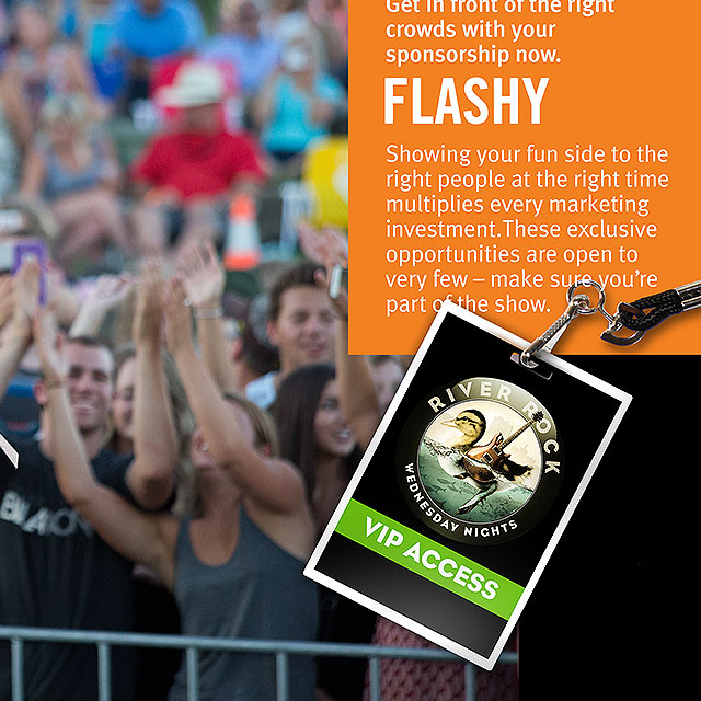 Cuffe Sohn Design commercial photography, River Rock Concert Series Salem OR